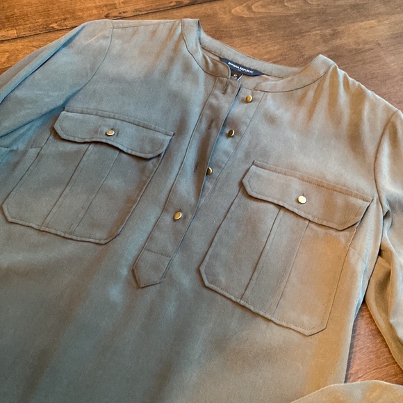 Banana Republic Shirt Dress - Size 0 - Picture 2 of 7